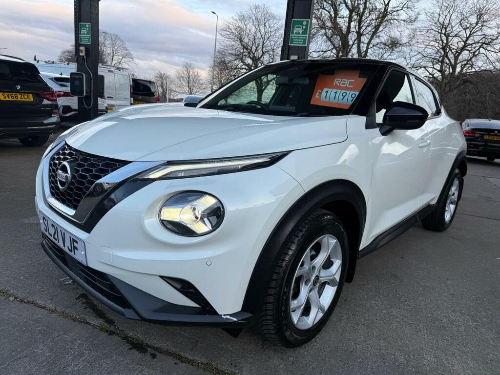 Nissan Juke 1.0 Dig-t N-connecta Euro 6 Ss SL21VJF White #3