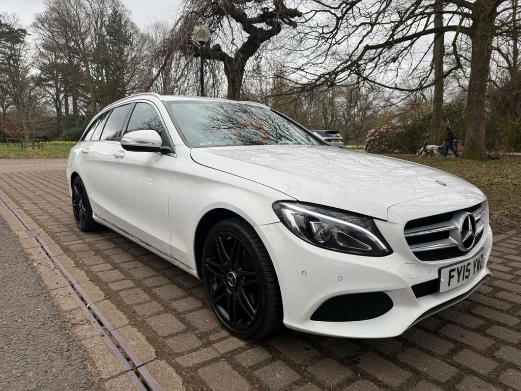 Mercedes-Benz C Class 2.1 C220 Bluetec Sport Euro 6 Ss White #3