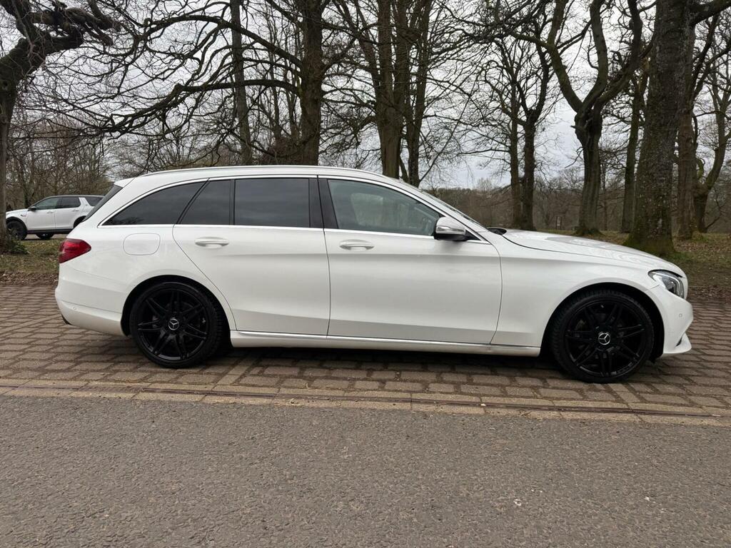 Mercedes-Benz C Class 2.1 C220 Bluetec Sport Euro 6 Ss White #6