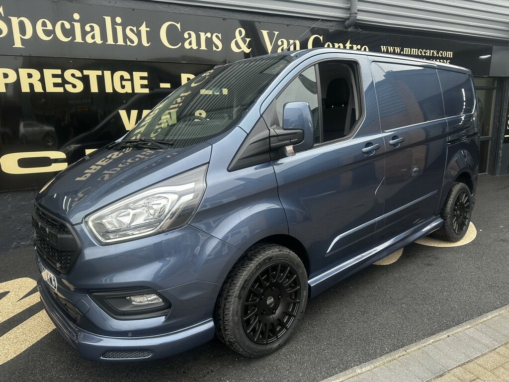 Ford Transit Custom Panel Van 2.0 Transit Custom Limited Van 300 L1 2. MA72KWJ Blue #2