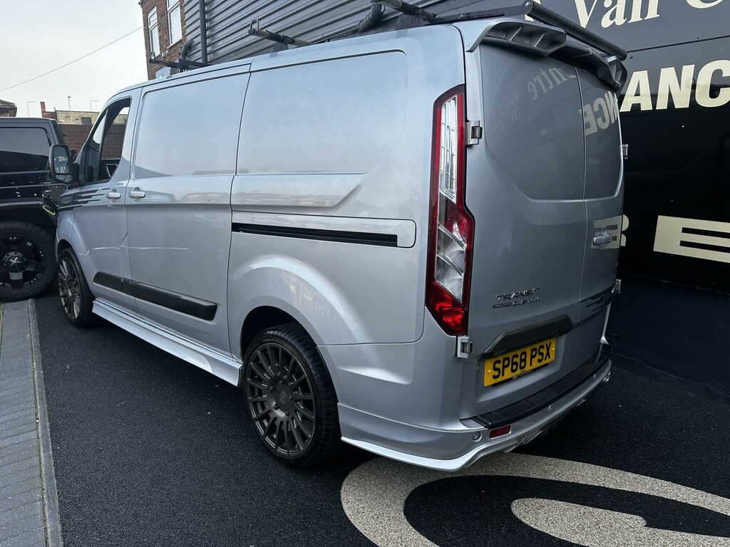Ford Transit Custom Panel Van 2.0 300 Ecoblue Limited 201868 SP68PSX Silver #4