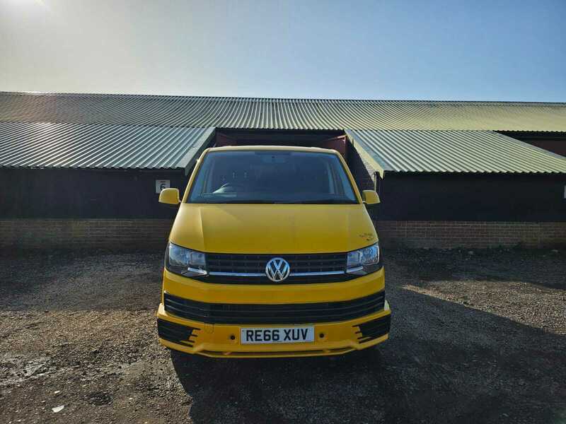 Volkswagen Transporter T32 Tdi Transporter Startline RE66XUV Yellow #6
