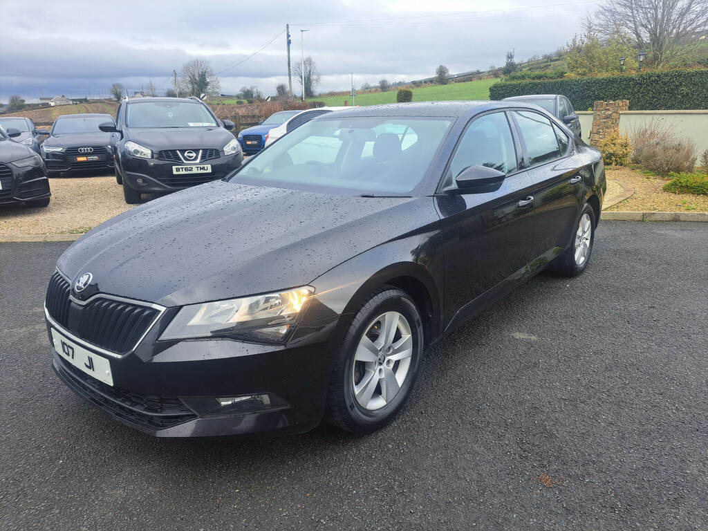 Skoda Superb Tdi Black #2