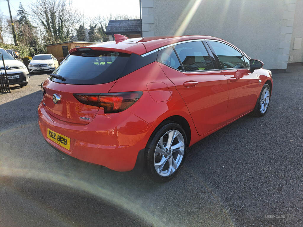 Vauxhall Astra 1.4T 16V 150 Sri Nav KGZ8128 Red #5