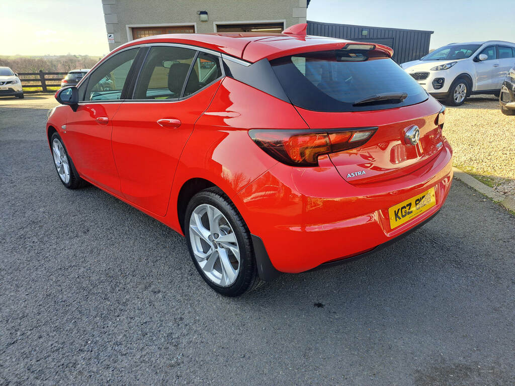 Vauxhall Astra 1.4T 16V 150 Sri Nav KGZ8128 Red #4