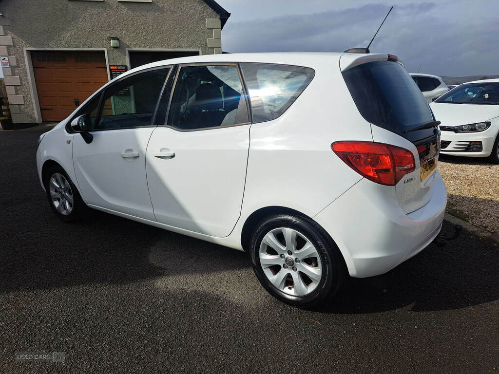 Vauxhall Meriva 1.4I 16V Life VHZ5914 White #4