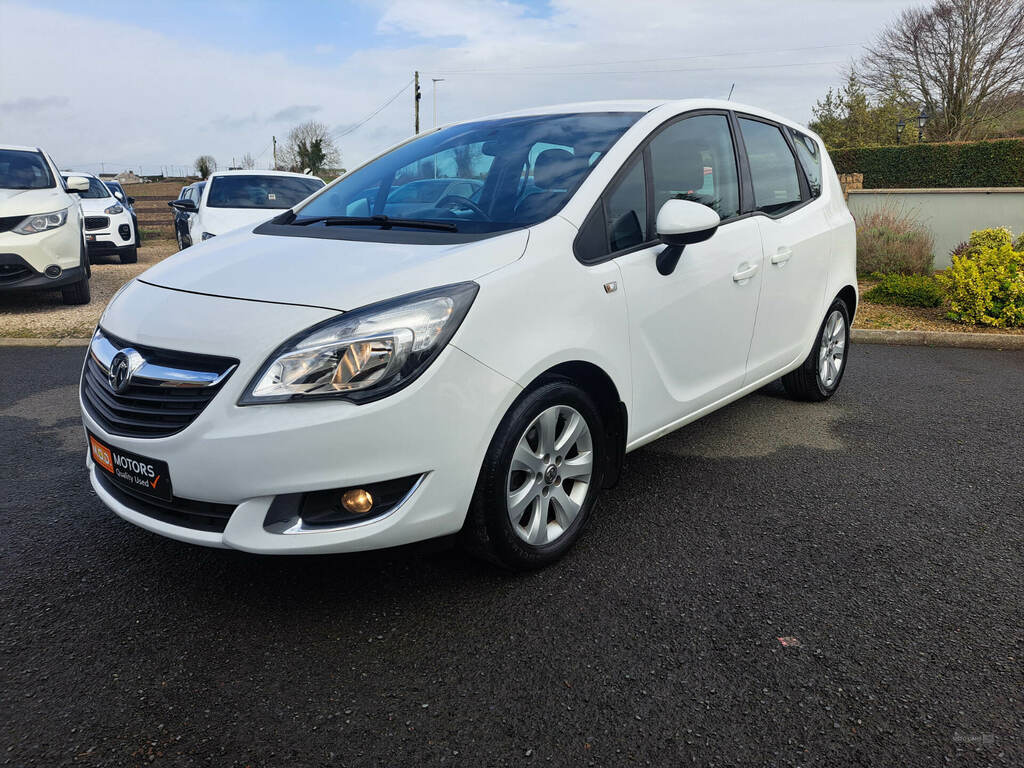 Vauxhall Meriva 1.4I 16V Life VHZ5914 White #2