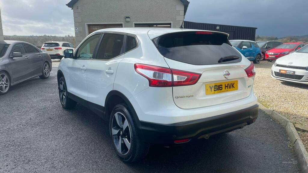 Nissan Qashqai 1.5 Dci N-connecta YS16HVK White #3