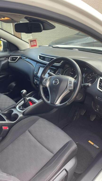 Nissan Qashqai 1.5 Dci N-connecta YS16HVK White #5