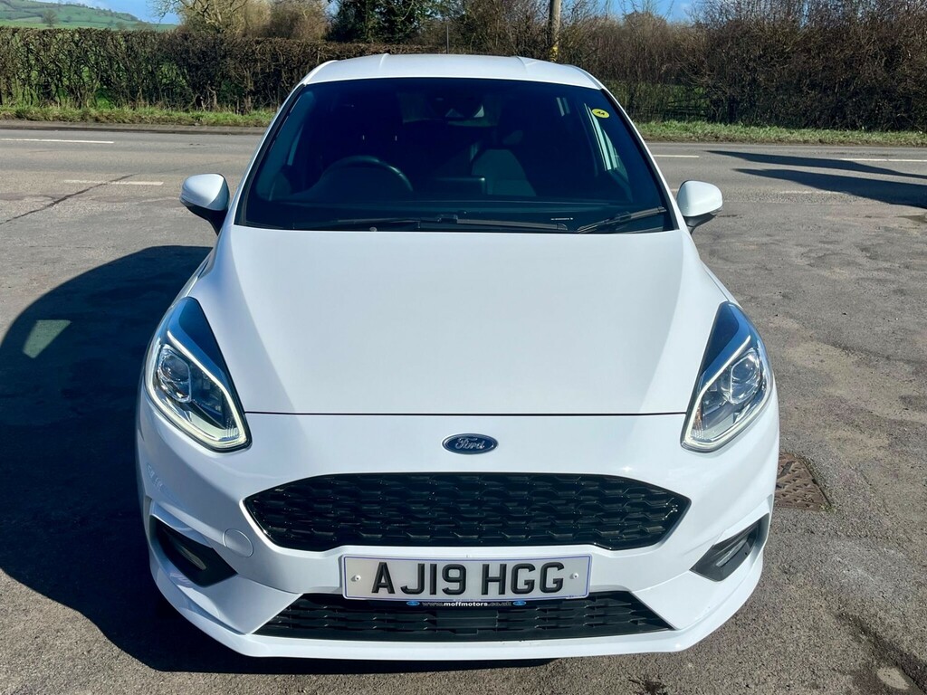Ford Fiesta 1.0T Ecoboost St-line Euro 6 Ss White #2