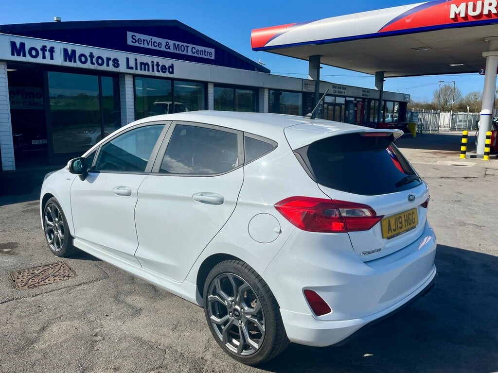 Ford Fiesta 1.0T Ecoboost St-line Euro 6 Ss White #6