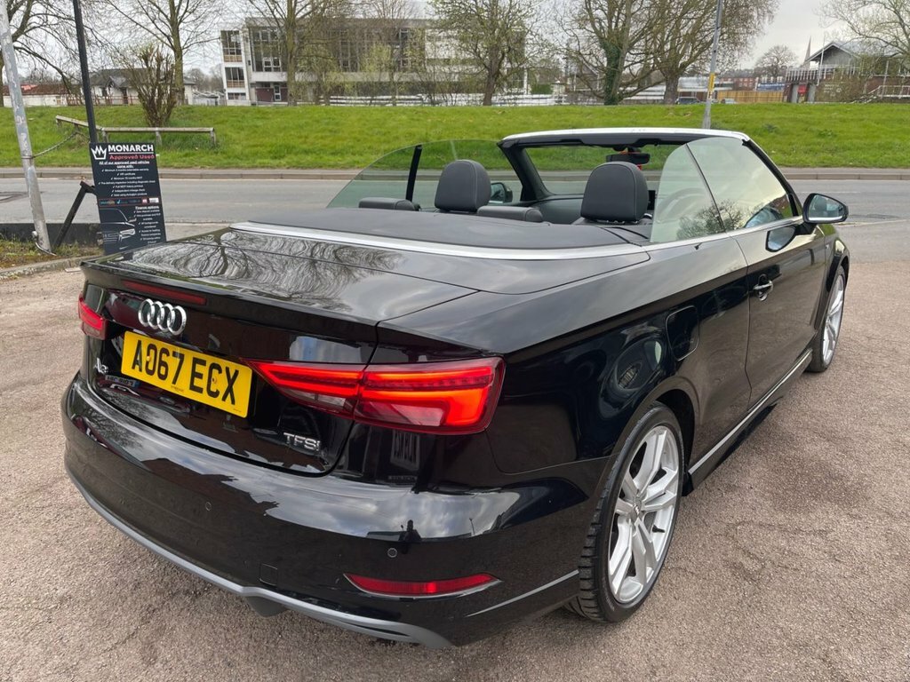 Audi A3 Cabriolet 1.5L S Line AO67ECX Black #3