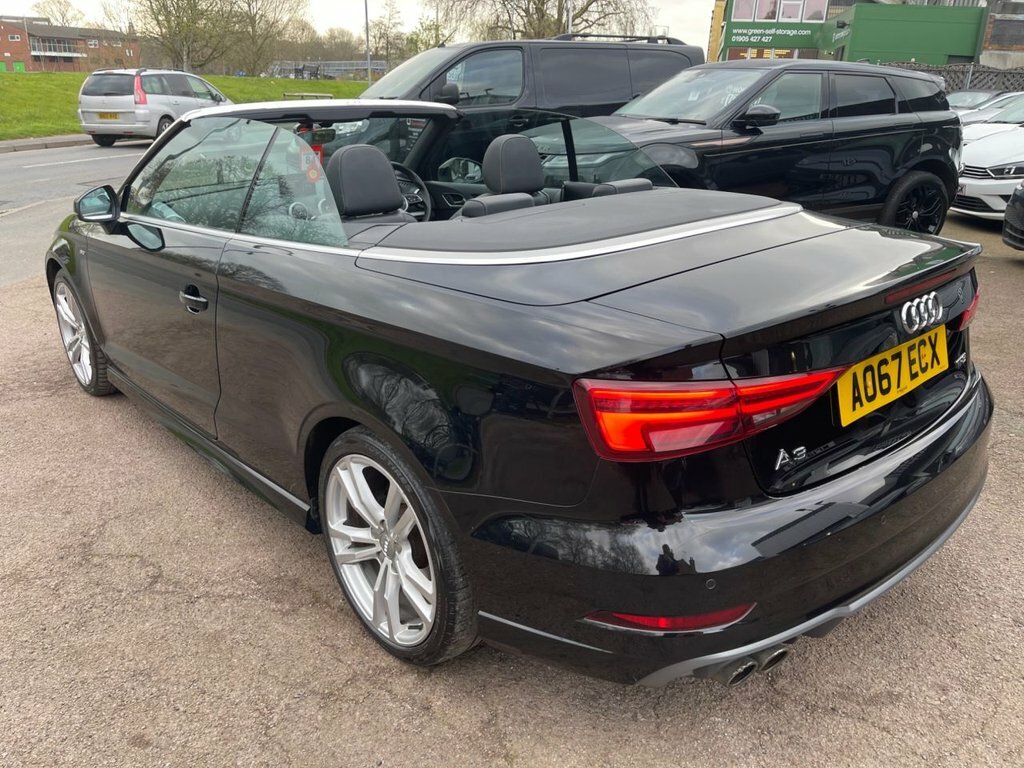Audi A3 Cabriolet 1.5L S Line AO67ECX Black #5