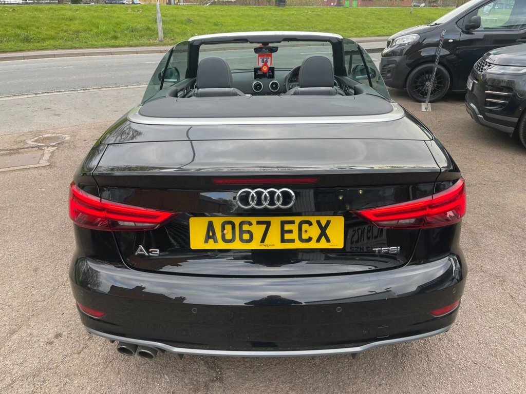 Audi A3 Cabriolet 1.5L S Line AO67ECX Black #6