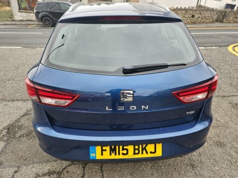 Seat Leon 1.6 Tdi Cr FM15BKJ Blue #6
