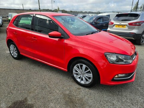 Volkswagen Polo 1.0 Bluemotion Tech SD65OEJ Red #2