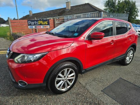 Nissan Qashqai 1.5 Dci Acenta YG65ZKE Red #6