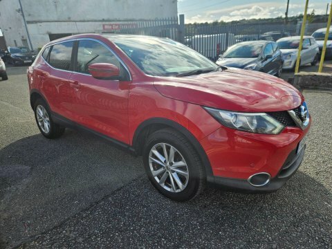 Nissan Qashqai 1.5 Dci Acenta YG65ZKE Red #2