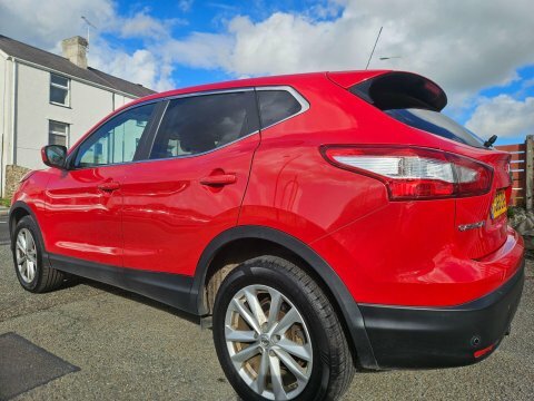 Nissan Qashqai 1.5 Dci Acenta YG65ZKE Red #5