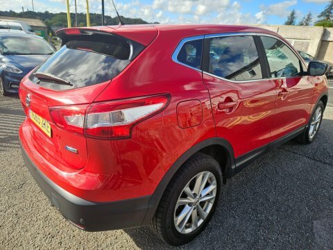 Nissan Qashqai 1.5 Dci Acenta YG65ZKE Red #3