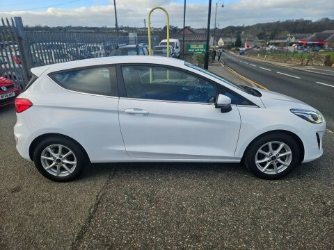 Ford Fiesta 1.0T Ecoboost Zetec BN18OHV White #4