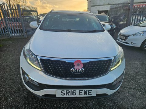 Kia Sportage 1.6 Gdi Ecodynamics White