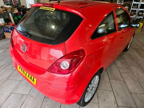 Vauxhall Corsa 1.2 16V Energy PK63XAA Red #3