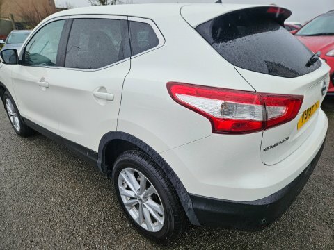 Nissan Qashqai Dci Acenta Plus VO15FYF White #6