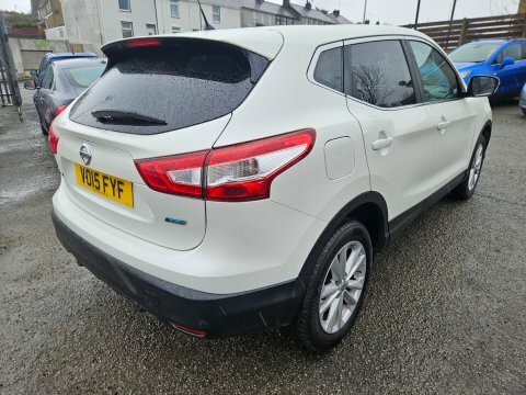 Nissan Qashqai Dci Acenta Plus VO15FYF White #4