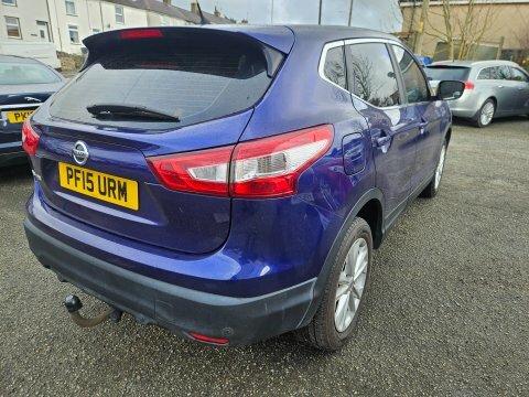 Nissan Qashqai Acenta Dig-t Smart PF15URM Blue #4