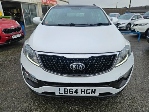 Kia Sportage Crdi 2 Isg LB64HGM White #2