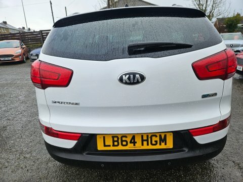 Kia Sportage Crdi 2 Isg LB64HGM White #5