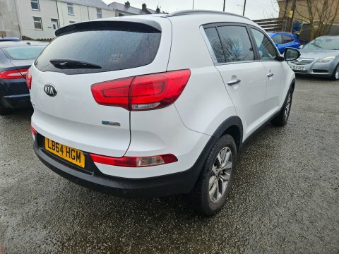 Kia Sportage Crdi 2 Isg LB64HGM White #4