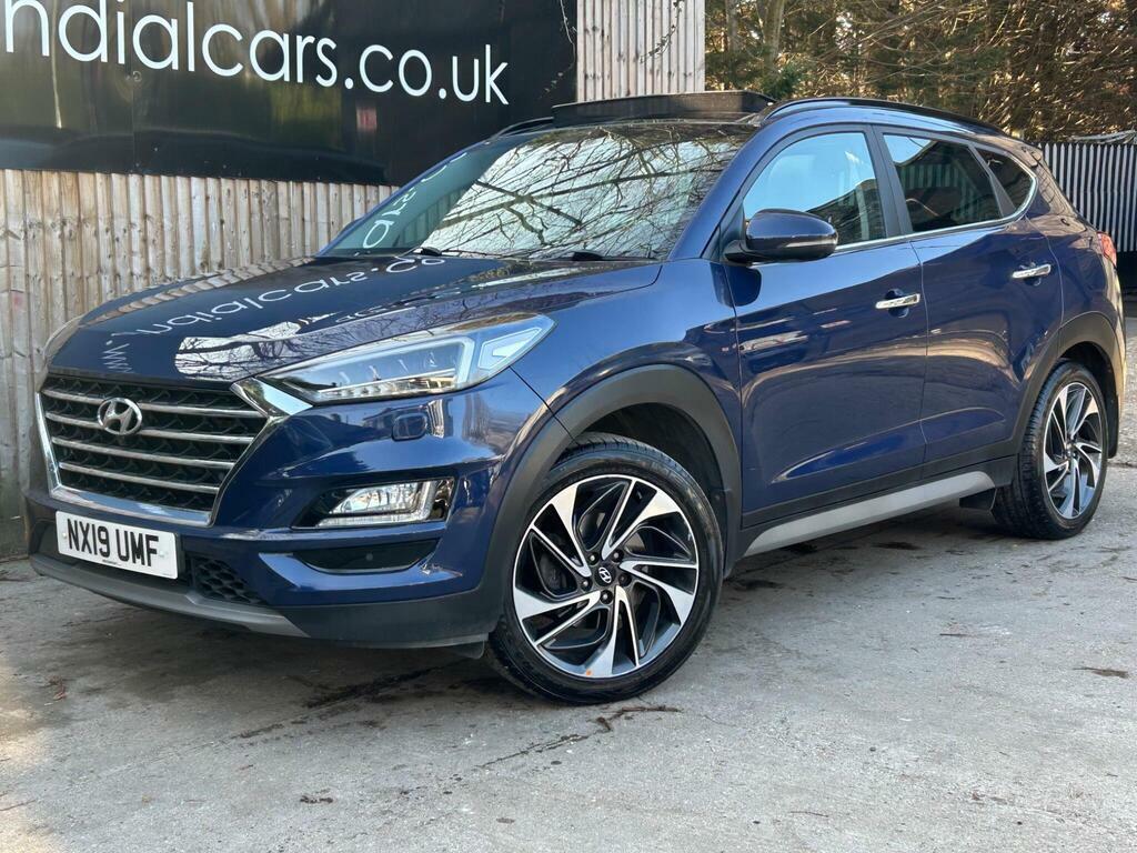 Hyundai Tucson 1.6 Crdi Premium Se Euro 6 S S NX19UMF Blue #5