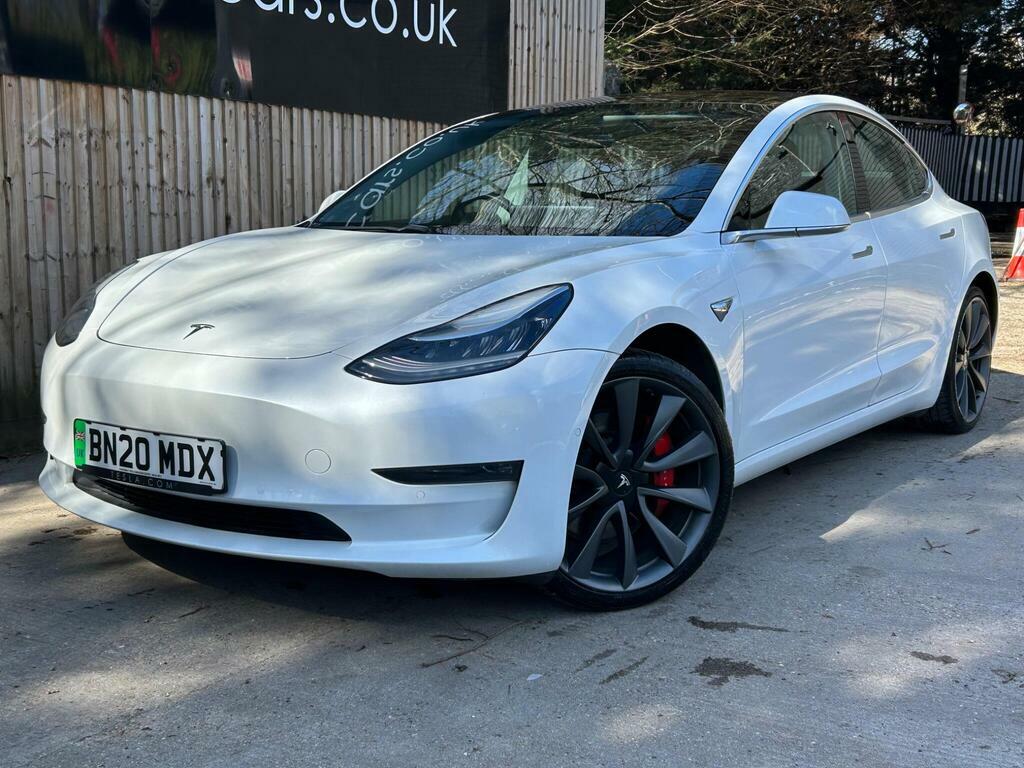 Tesla Model 3 Dual Motor Performance 4Wde BN20MDX White #6