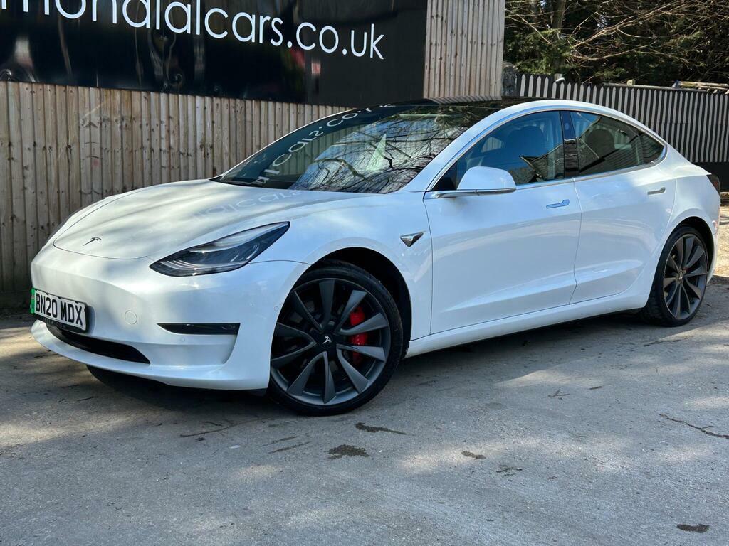 Tesla Model 3 Dual Motor Performance 4Wde BN20MDX White #5