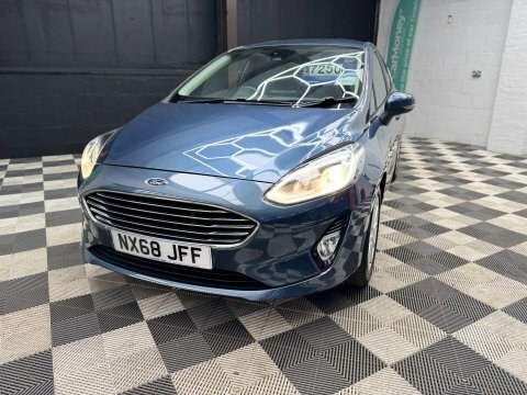 Ford Fiesta 1.0T Ecoboost Titanium NX68JFF Blue #4