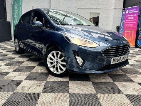Ford Fiesta 1.0T Ecoboost Titanium NX68JFF Blue #2