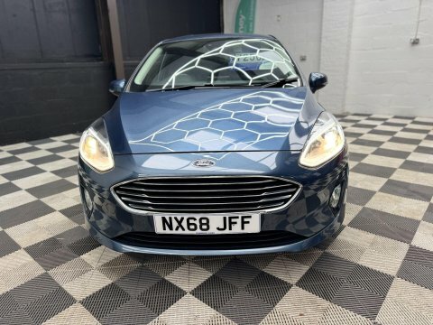 Ford Fiesta 1.0T Ecoboost Titanium NX68JFF Blue #3