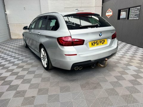BMW 5 Series 2.0 520D M KP51PGP Silver #5