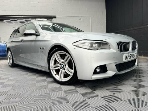 BMW 5 Series 2.0 520D M KP51PGP Silver #2
