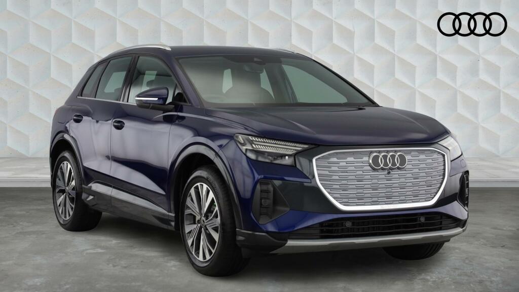 Audi Q4 E Tron 40 Sport 5-Door 63Kwh Blue