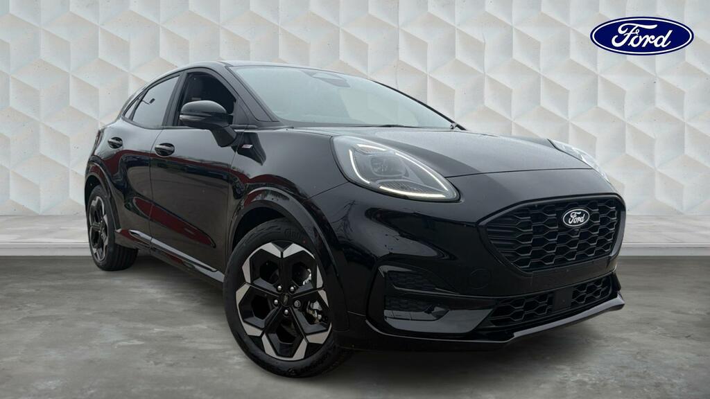 Ford Puma 1.0T Ecoboost Mhev St-line X Dct Euro 6 5-Door Black