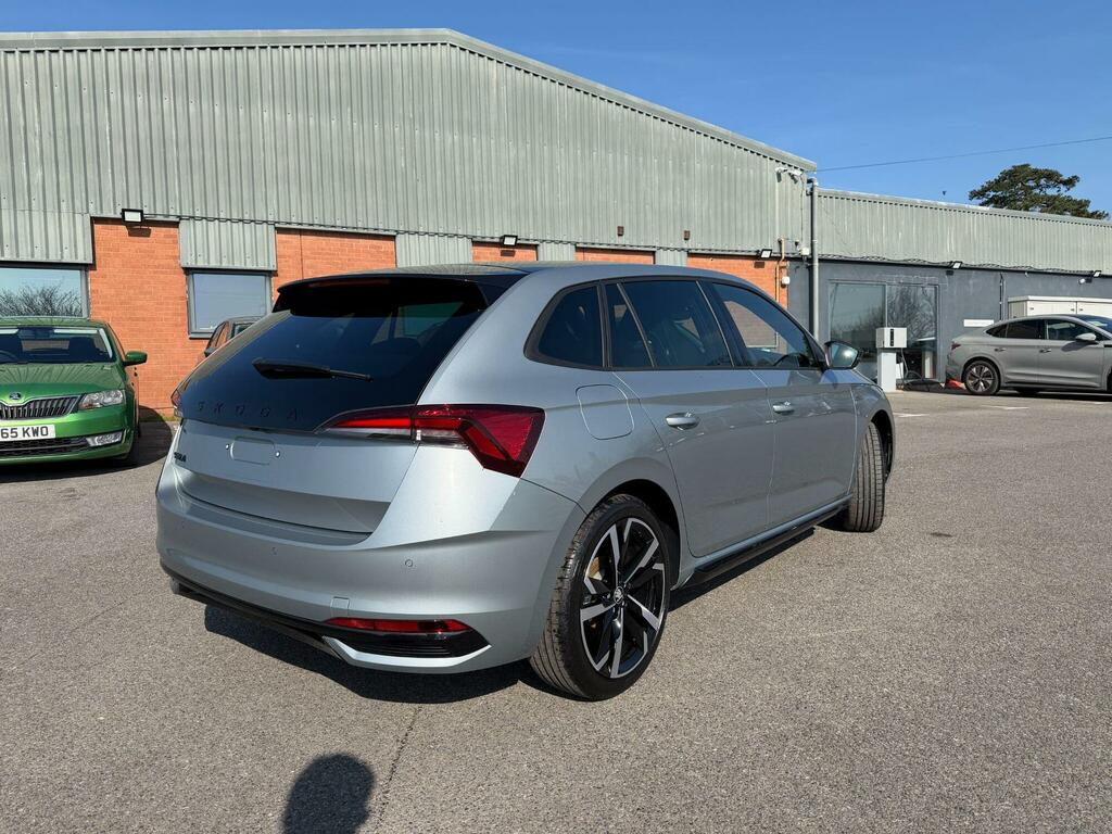 Skoda Scala 1.0 Tsi Monte Carlo Edition Dsg Euro 6 5-Door Silver #4