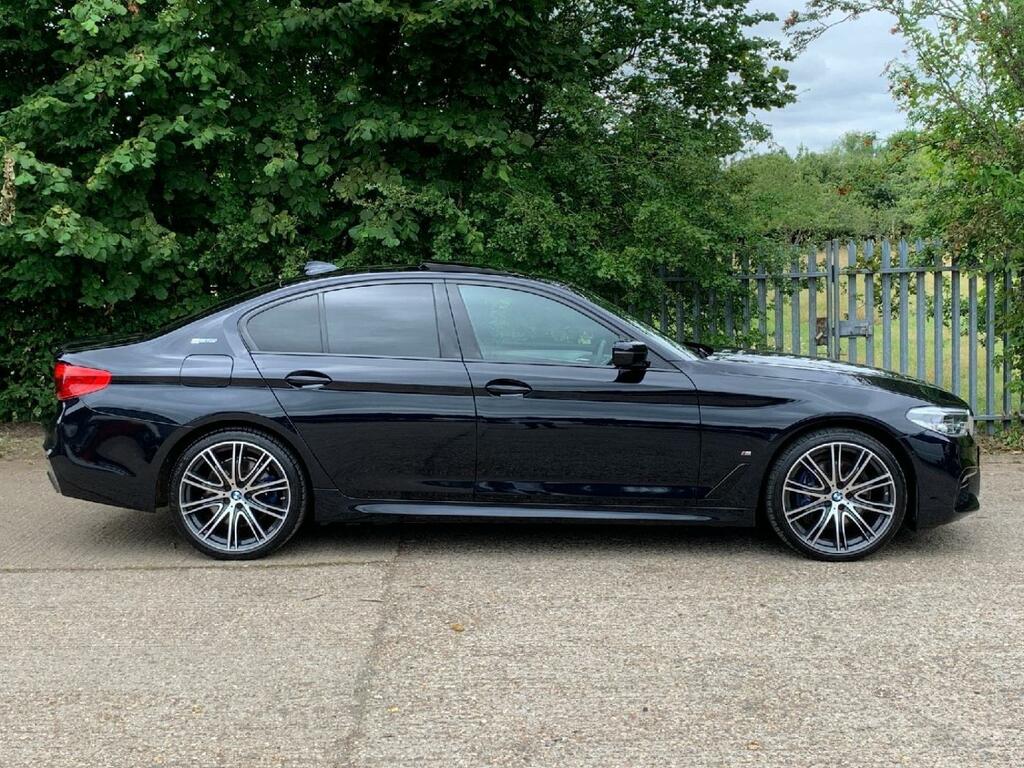 BMW 5 Series 530E 2.0 Iperformance M Sport Black #2