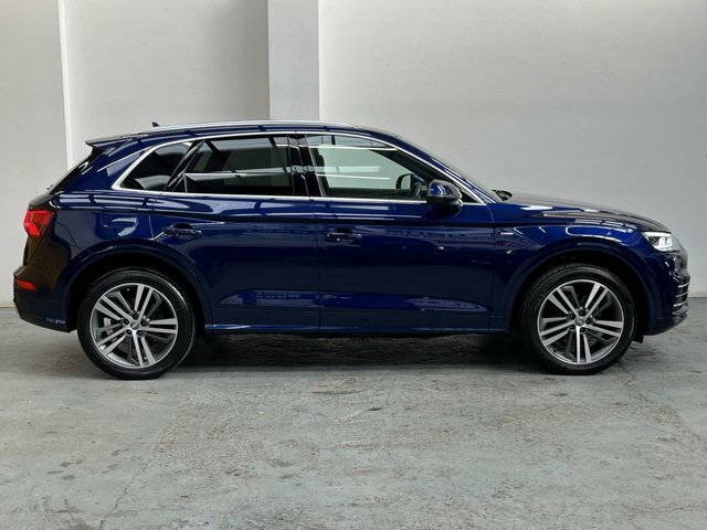 Audi Q5 2.0 Tdi 40 S Line Suv S Tronic Quattro KL68KFJ Blue #2
