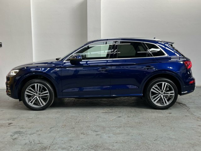 Audi Q5 2.0 Tdi 40 S Line Suv S Tronic Quattro KL68KFJ Blue #4