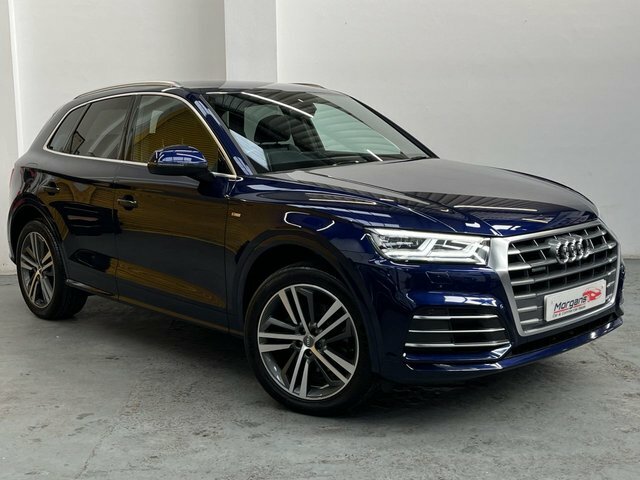 Audi Q5 2.0 Tdi 40 S Line Suv S Tronic Quattro Blue