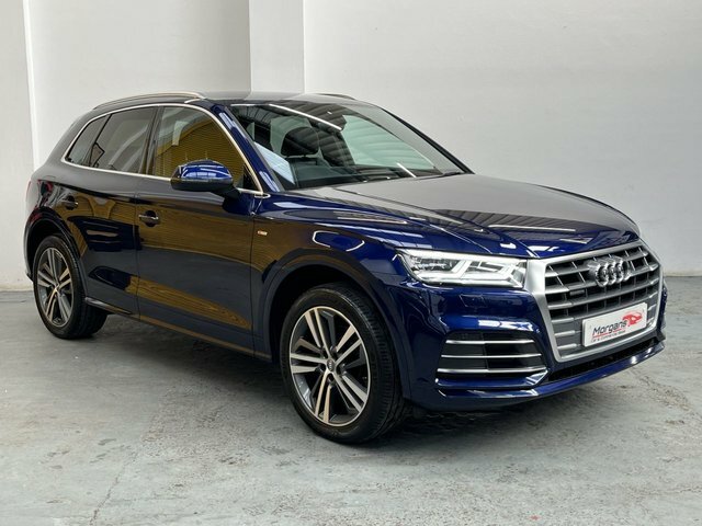 Audi Q5 2.0 Tdi 40 S Line Suv S Tronic Quattro KL68KFJ Blue #3