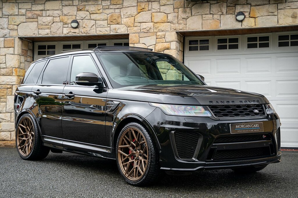 Land Rover Range Rover Sport 5.0 P575 V8 Gpf Svr Suv 4Wd Euro 6 Black